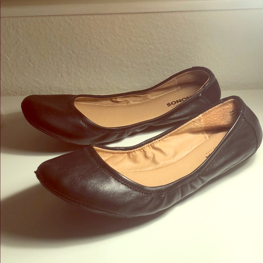 Sonoma Black Flats